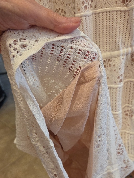 Sleeveless White Crochet Halter Dress--: The "Event-Ready" NWT - Picture 11 of 11